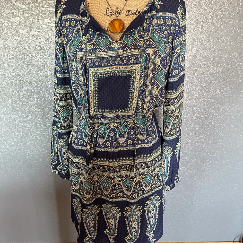 Daniel Cremieux Long Sleeve Dress. Size S - Picture 5 of 6